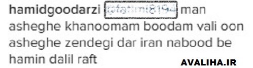 ازدواج حمید گودرزی