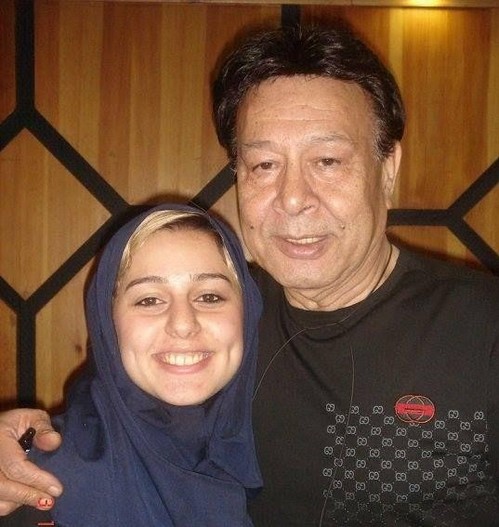 حسین عرفانی و دخترش حسین عرفانی
