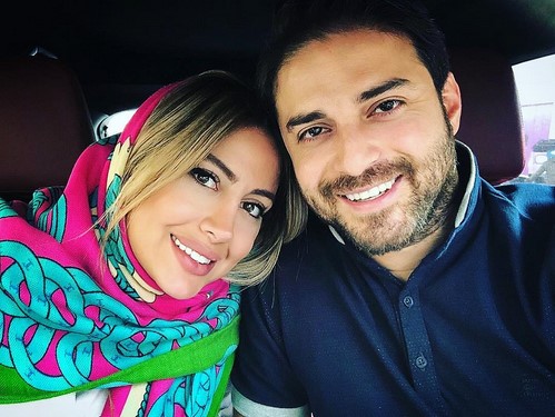 بابک جهانبخش و همسرش چهره ها در شبکه های اجتماعی 600