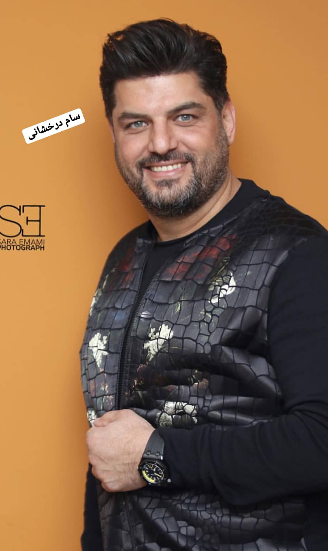 سام درخشانی تیپ و استایل چهره های ایرانی 7
