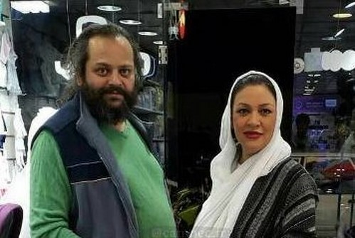 پیام صابری و همسرش زیبا بروفه؛ عکس آرشیوی