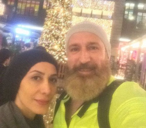 صالح میرزا آقایی و همسرش صالح میرزا آقایی