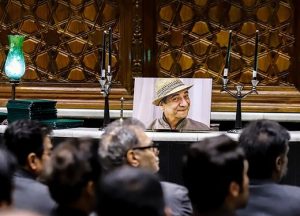 مراسم ترحیم حسین محب‌ اهری با حضور چهره های بسیار مشهور سینما و تلویزیون
