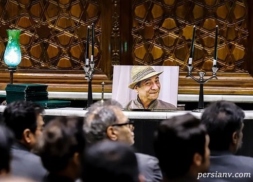 مراسم ترحیم حسین محب‌ اهری با حضور چهره های بسیار مشهور سینما و تلویزیون