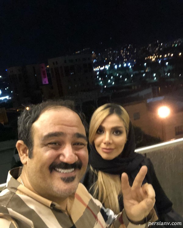 مهران غفوریان و همسرش مهران غفوریان