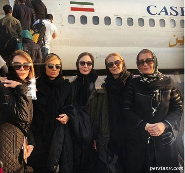 بازیگران در سیل