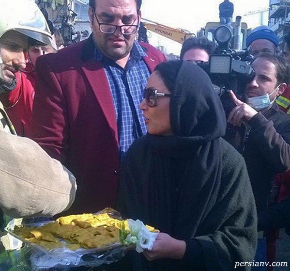 بازیگران در سیل
