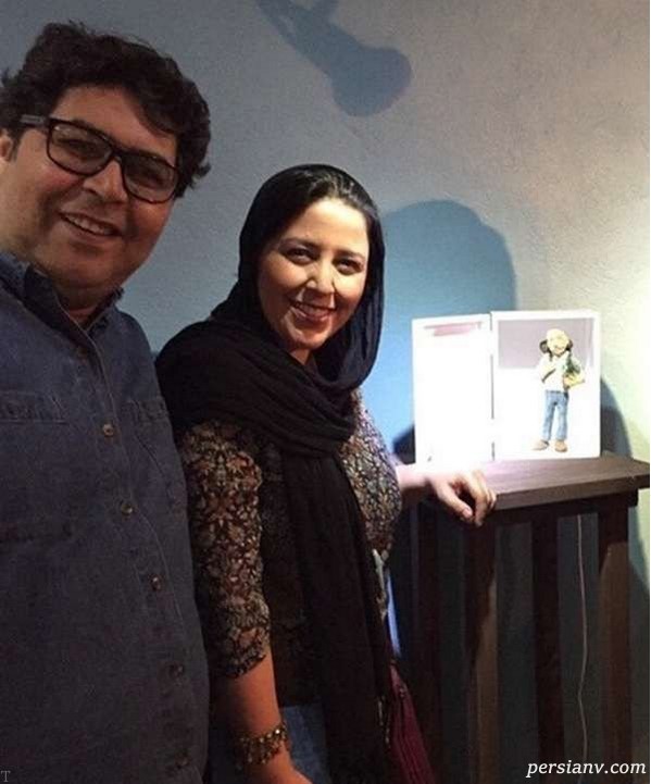 فرهاد اصلانی و همسرش فرهاد اصلانی