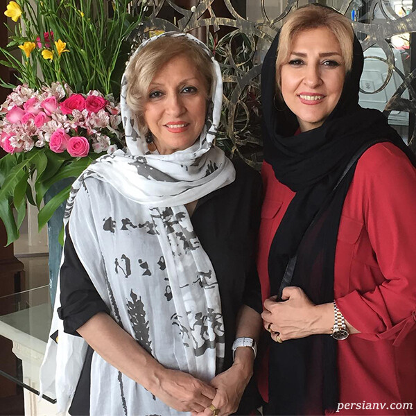 مرجانه گلچین خانم بازیگر و خواهرش