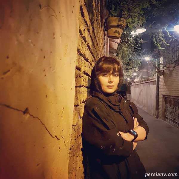 هدیه بازوند تیپ لیلا بلوکات به رنگ پاییز تا جشن تولد سه سالگی لاوین دختر نیما مسیحا