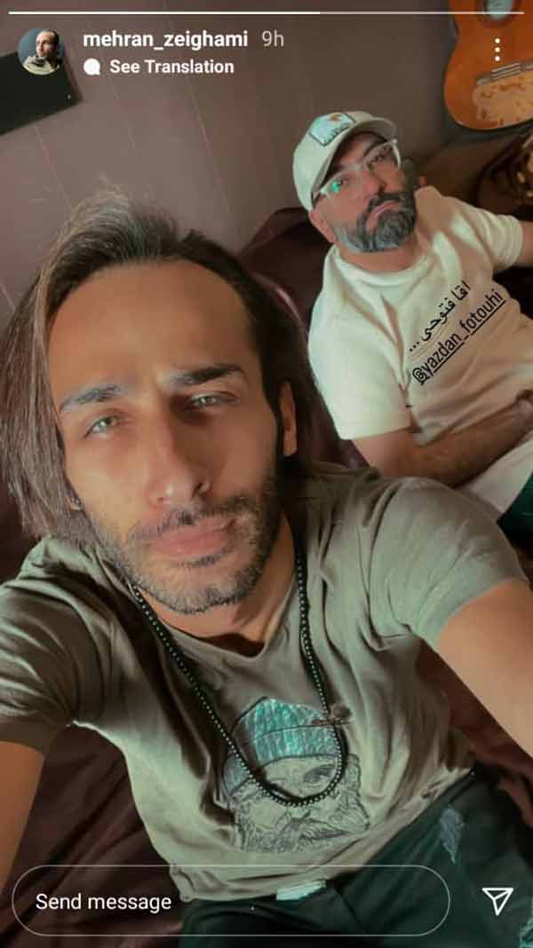 مادر سیما خضرآبادی و فاطمه گودرزی تا لیلا بلوکات در کنسرت معین زد