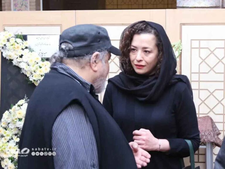 حضور هنرمندان در مراسم یادبود مادر محمدرضا شریفینیا + عکس