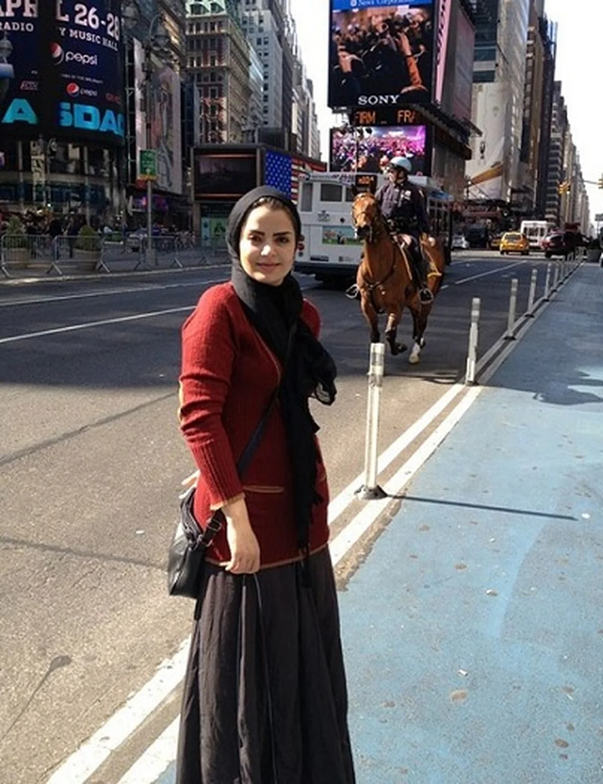 استایل سپیده خداوردی در آمریکا استایل سپیده خداوردی در آمریکا