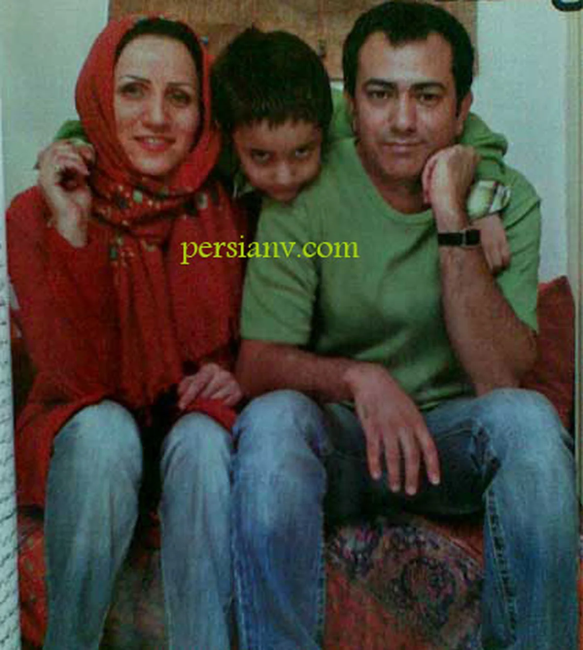 محمد رضا هدایتی همسر و فرزندش