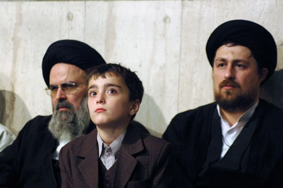 عکس سید حسن خمینی با فرزندانش عکس سید حسن خمینی با فرزندانش