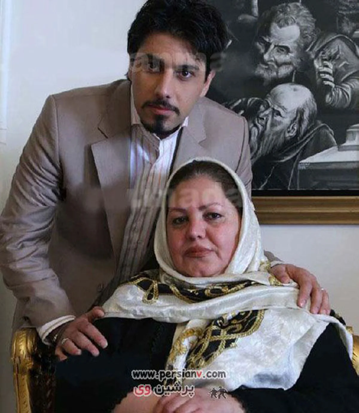 عکس هنرمندان ایرانی با مادرشان