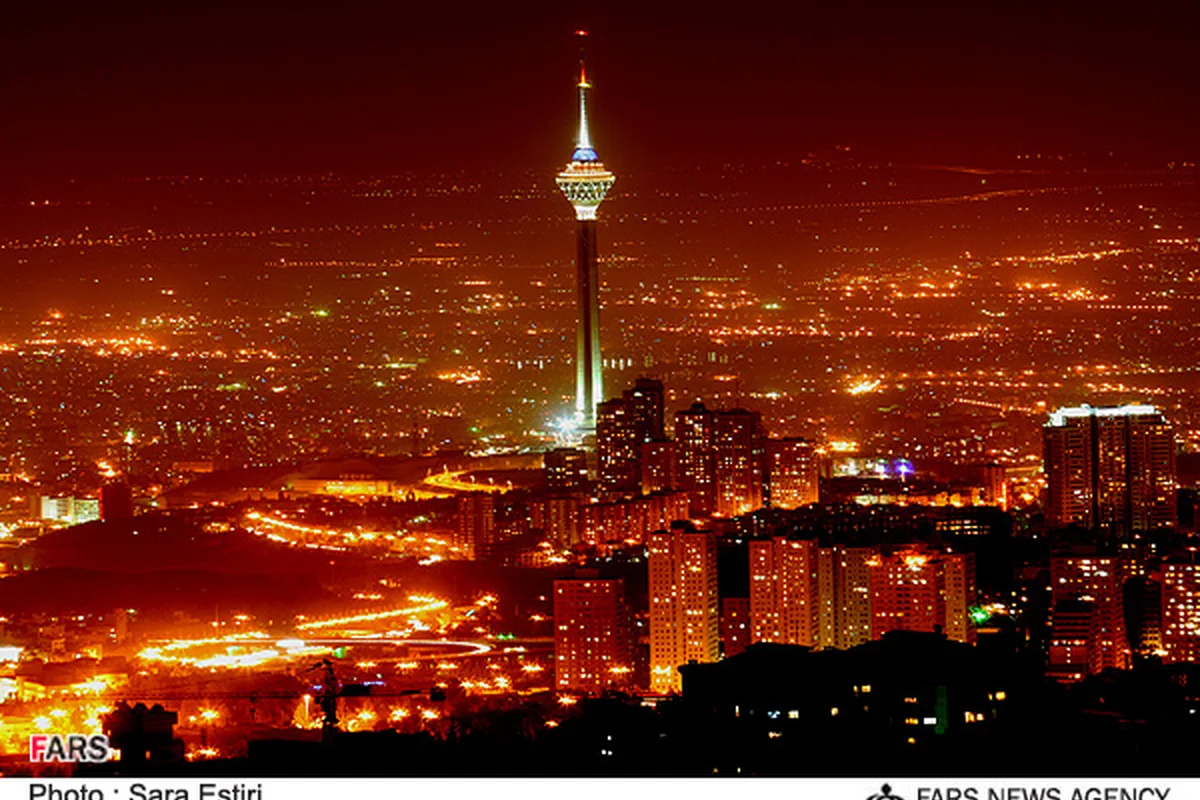 شبهای تهران: تصاویری دیدنی از پایتخت نورانی ایران