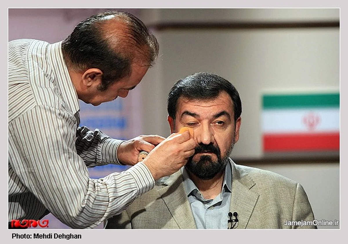 پشت صحنه مناظره کروبی رضایی پشت صحنه مناظره کروبی رضایی