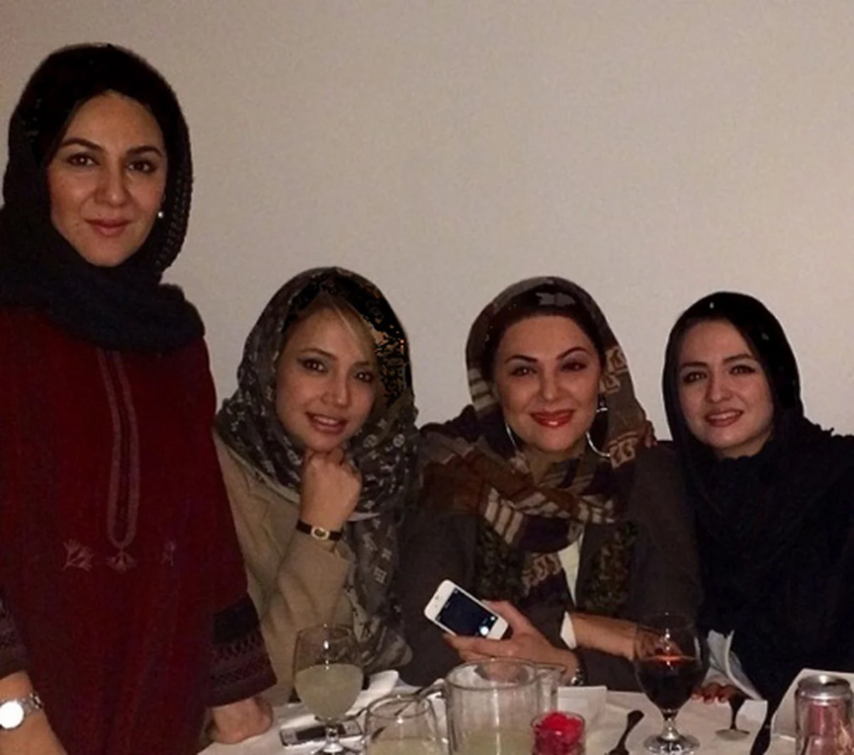 رستورانگردی بازیگران ایرانی
