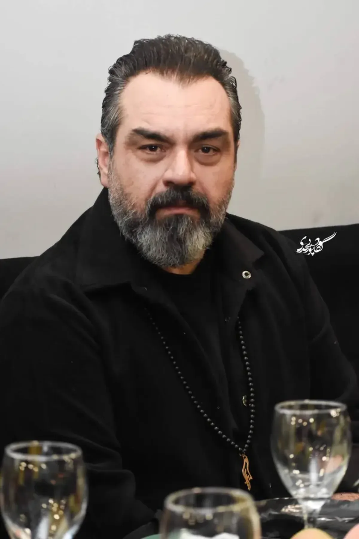 شهرام قائدی در مراسم یادبود ارشیا مقانلو