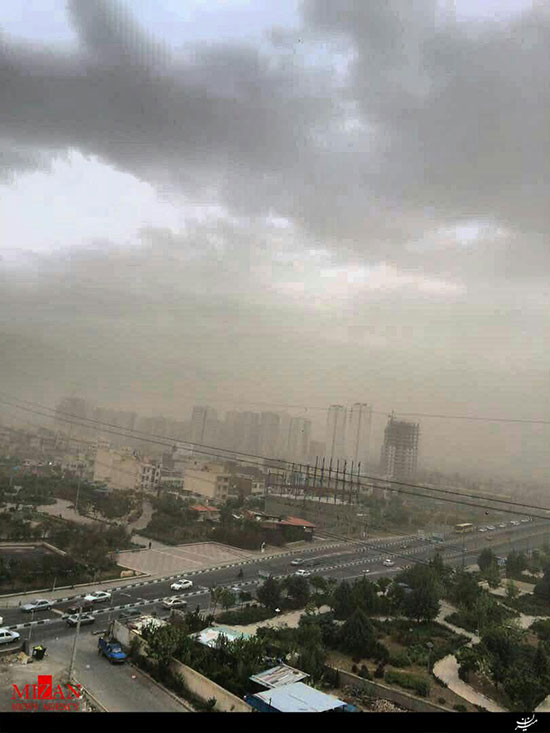 توفان تهران را در نوردید؛ اسامی مصدومان! تصاویر توفان تهران