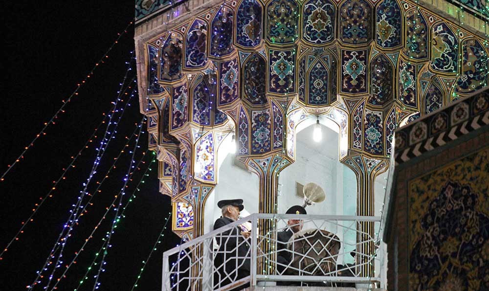 حرم امام رضا در شب مبعث حرم امام رضا در شب مبعث