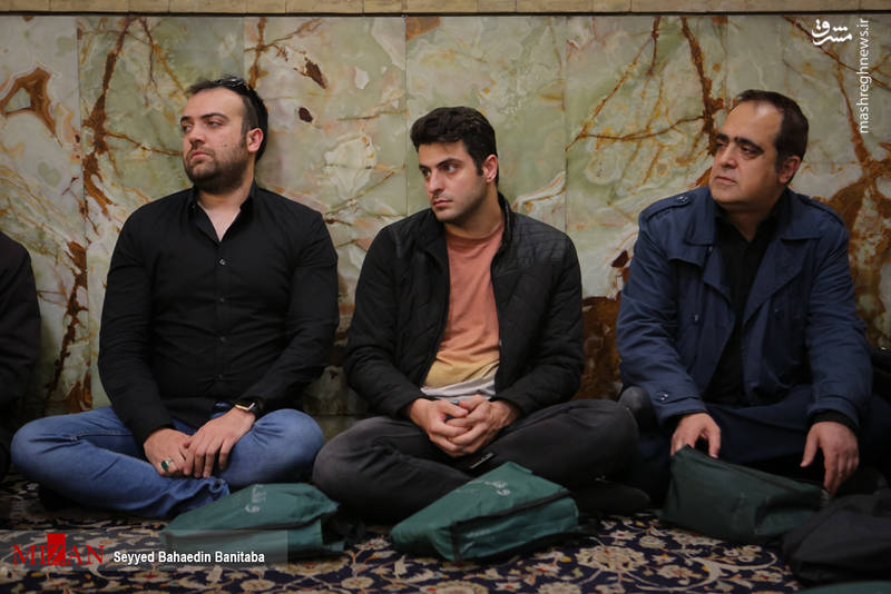 حضور چهرهها در مراسم ترحیم پدر سیدمجید بنی فاطمه | از علی ضیا تا اکبر عبدی تصاویر سید مجید بنی فاطمه