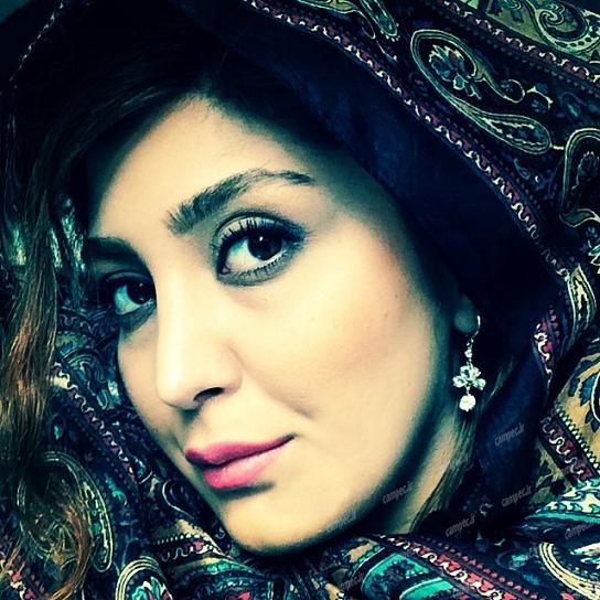 اشکهای مریم معصومی در مراسم چهلم علی معلم + عکس