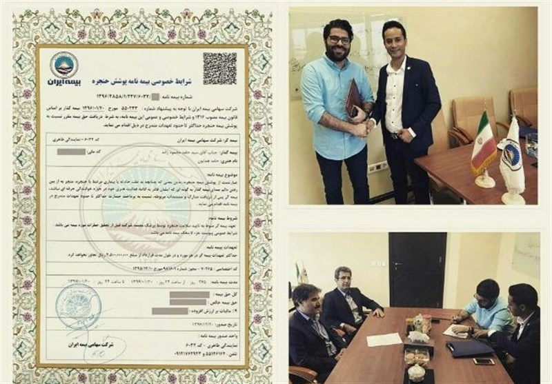 حنجره حامد همایون پس از سالار عقیلی بیمه شد! عکس بیمه حنجره حامد همایون