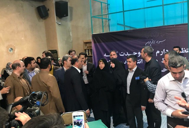 رای دادن عفت مرعشی