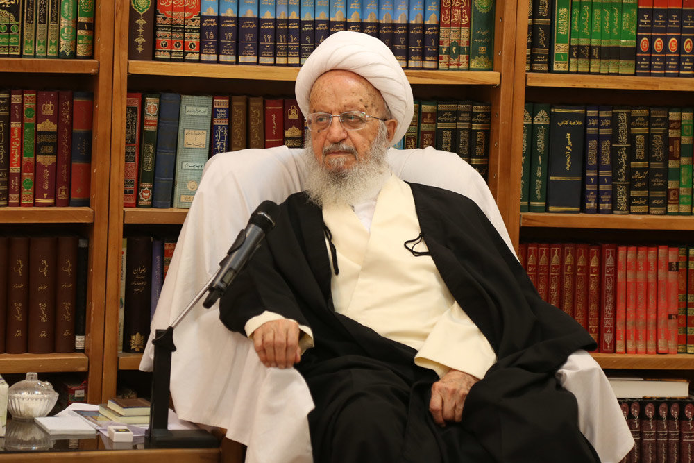 آیتالله مکارم شیرازی به رئیسجمهور تذکر داد! دیدار روحانی با مکارم شیرازی