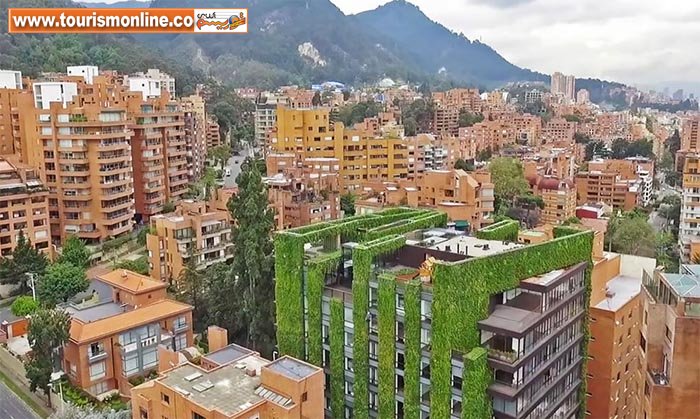 بزرگترین باغ عمودی جهان که چشم ها را خیره می کند