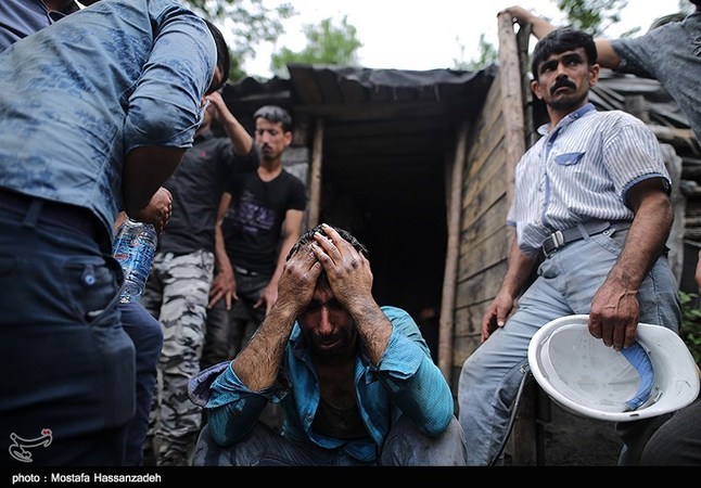 سومین روز امداد رسانی حادثه معدن آزادشهر تصاویر امداد رسانی حادثه معدن آزادشهر