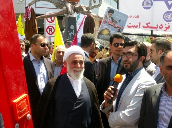 چهره‌ها در راهپیمایی روز قدس