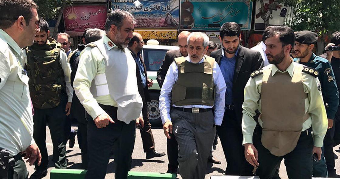 دادستان در محل حادثه مجلس