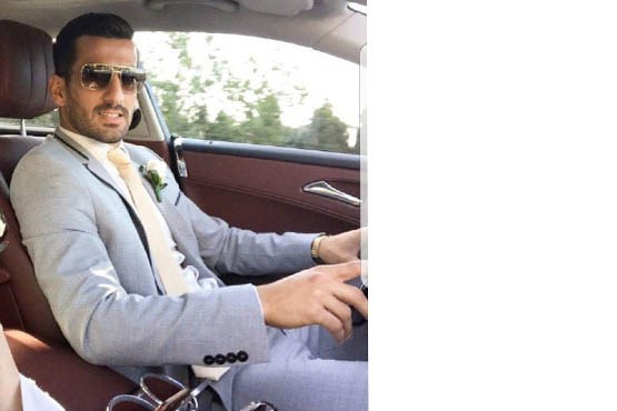 احسان حاج صفی هم داماد شد هم لژیونر! احسان حاج صفی با لباس دامادی