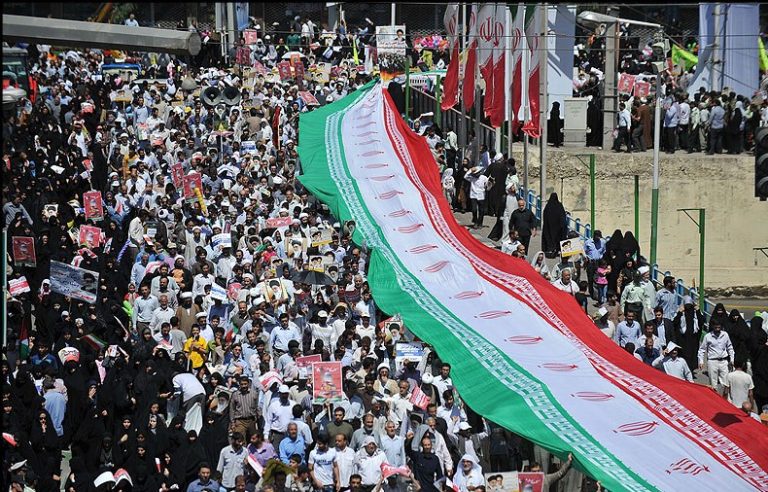 سید میثم خامنه ای , فرزند رهبر انقلاب در راهپیمایی روز قدس