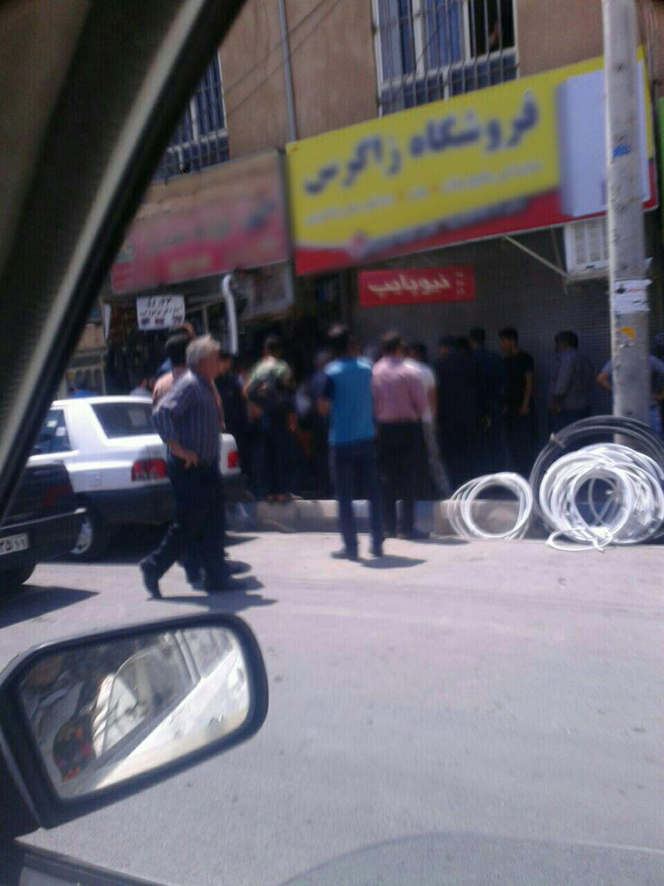 اسید پاشی مغازه دار ایلامی را روانه بیمارستان کرد اسیدپاشی در ایلام