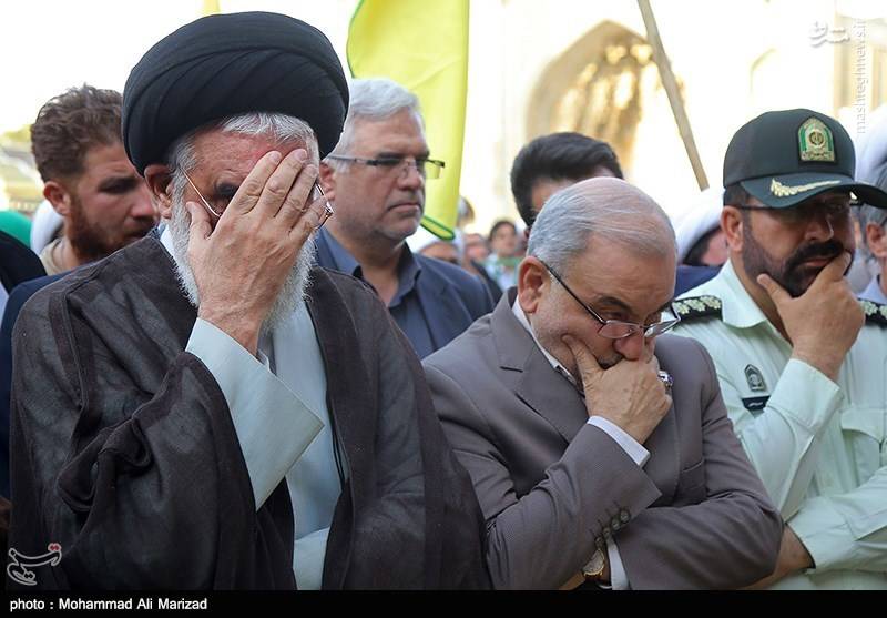 تشییع پیکر شهدای مدافع حرم در قم تشییع پیکر شهدای مدافع حرم در قم