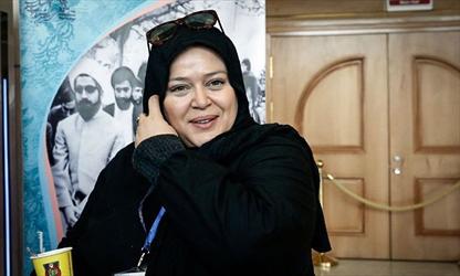 بهاره رهنما در جوار حرم امام رضا (ع)