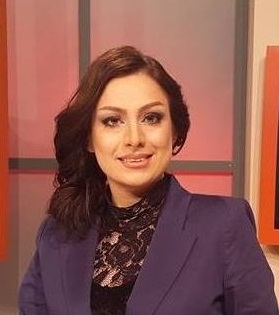 سپیده توفیق مجری شبکه جم تی وی در قم !