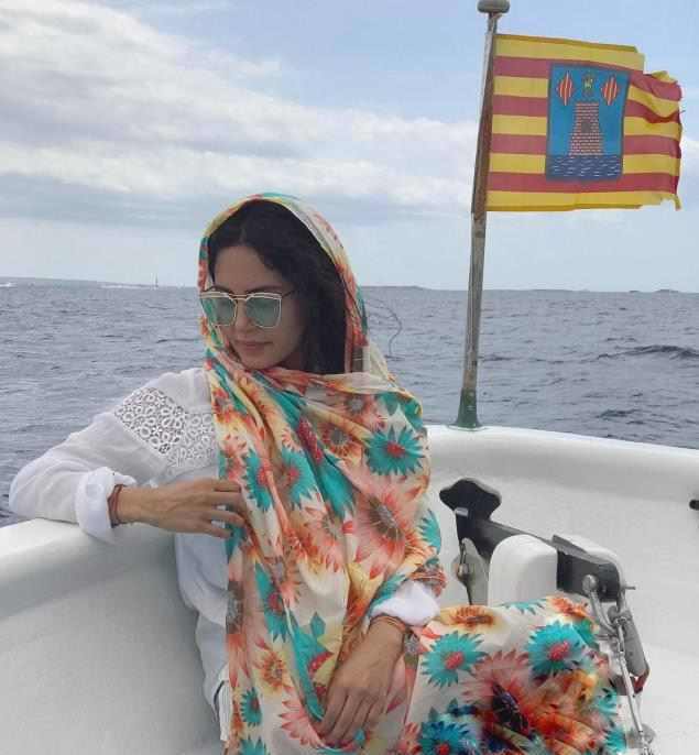 خوشگذرانی الناز شاکردوست وسط اقیانوس !! الناز شاکردوست وسط اقیانوس