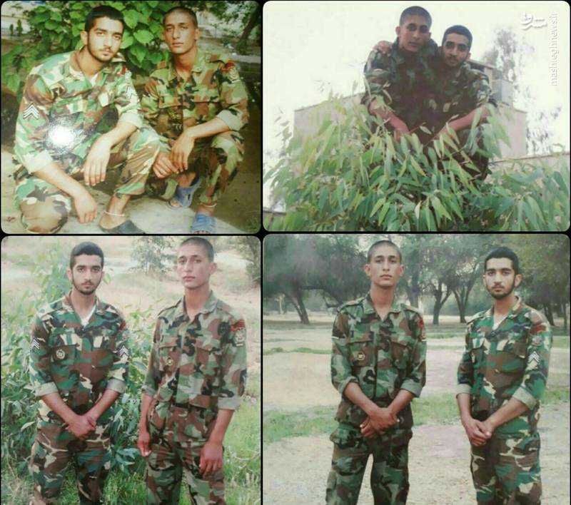 دوران سربازی شهید حججی