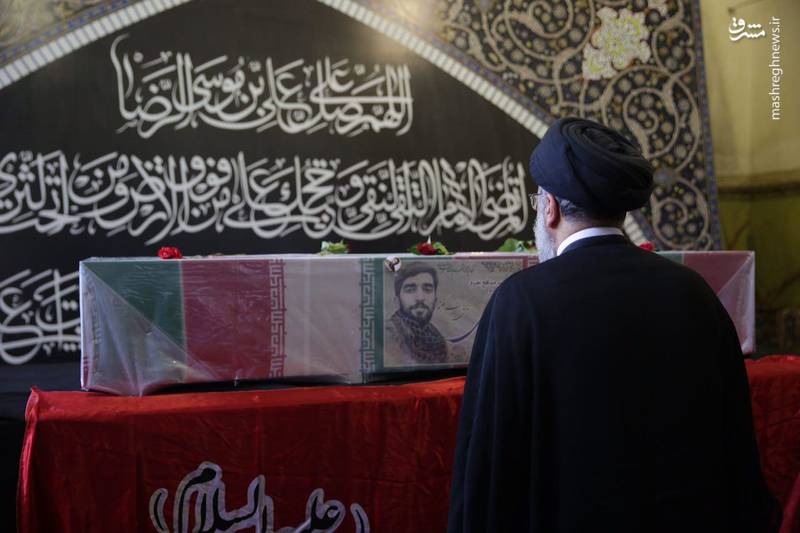 مراسم تشییع شهید حججی در مشهد