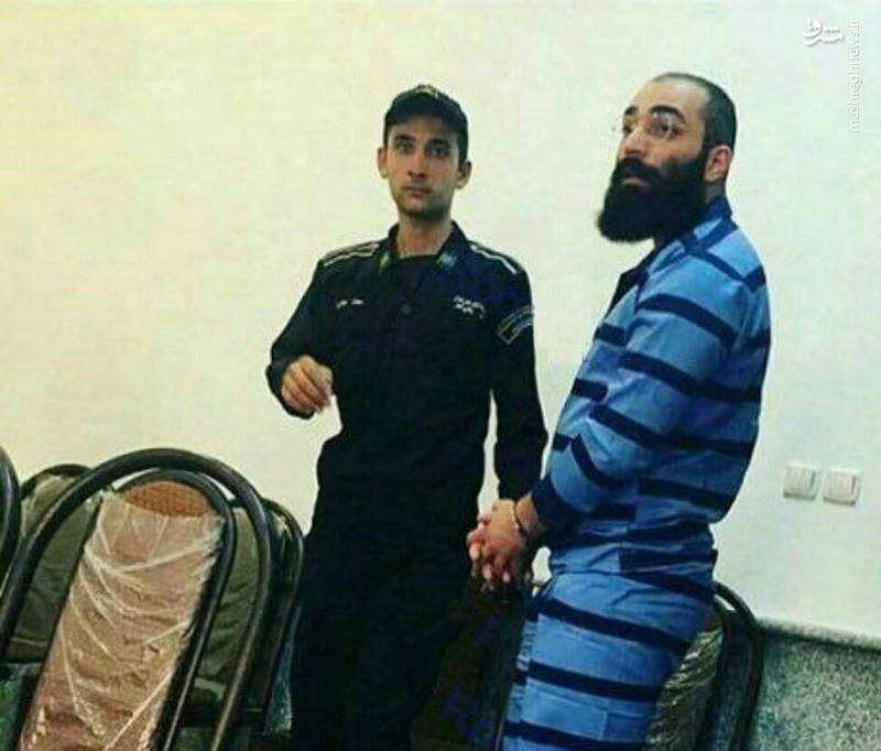 عکس جدید حمید صفت در بازداشت