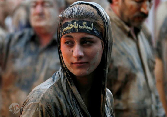 گزارش خبرگزاری فرانسه از گلمالی عاشورا , سنت دیرینه عزاداری در خرم آباد