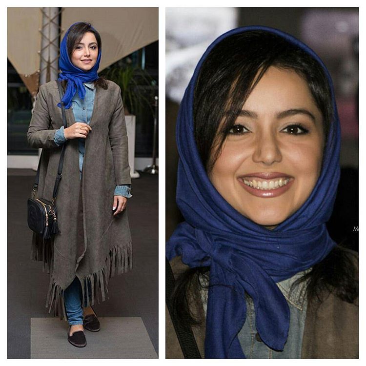 نازنین بیاتی در اکران فیلم مالاریا