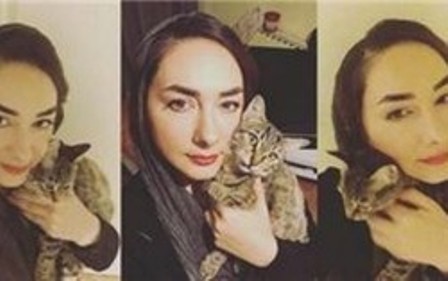 واکنش‌ها به عکس‌العمل عجیب خانم بازیگر به مرگ گربه‌اش !!