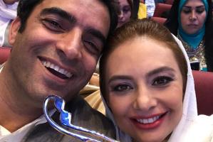 عکس جدید یکتا ناصر و منوچهر هادی و دخترشان به مناسبت روز کودک