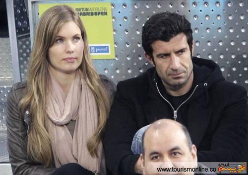 فیگو و همسرش